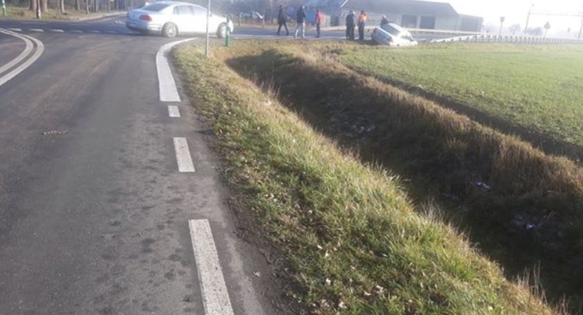 Kolejny wypadek w Grzywnie! Dokładnie w tym samym miejscu, gdzie w czwartek doszło do tragedii 