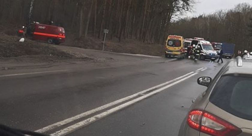 Wypadek pod Toruniem. Tworzą się duże korki! [WIDEO]