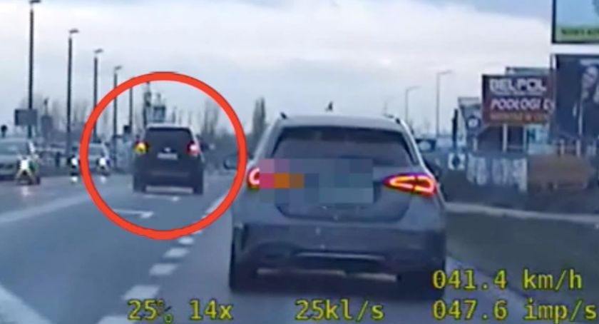 61-letni pirat drogowy przyłapany w Toruniu. 950 zł mandatu i 15 punktów karnych [WIDEO]