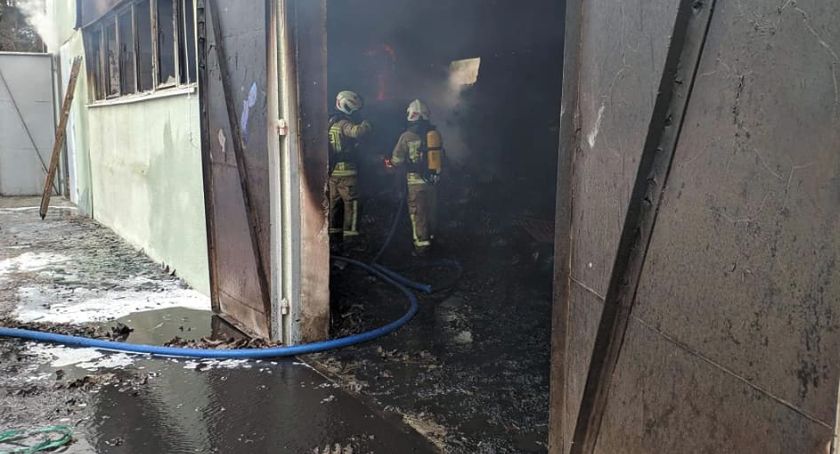 Poranny pożar pod Toruniem. Paliła się wylęgarnia drobiu [FOTO]