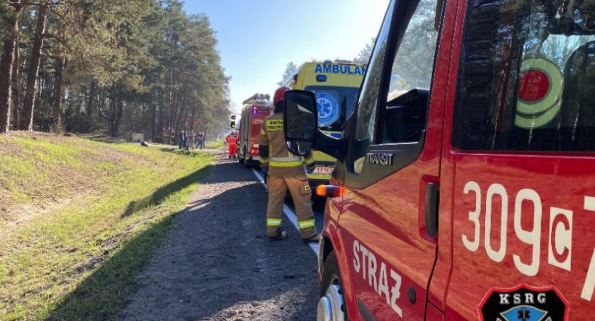 Uwaga! Poranny wypadek na trasie Toruń - Bydgoszcz [FOTO]