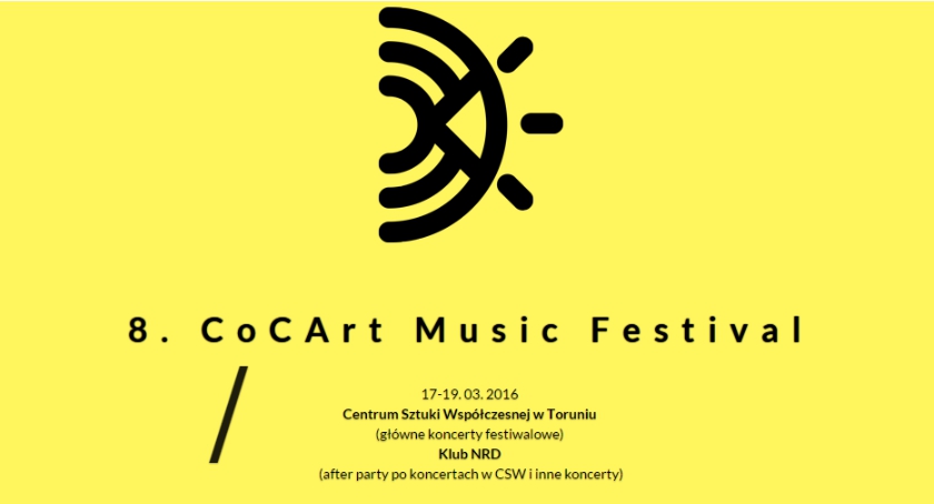 CoCArt Music Festival w Toruniu!