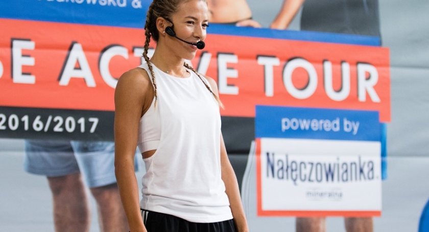 Ewa Chodakowska w Toruniu motywuje do aktywności