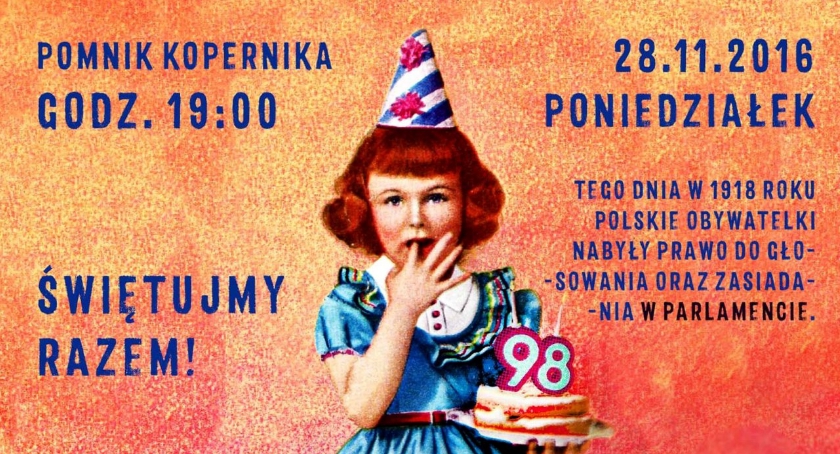 Toruń świętuje 98 urodziny praw wyborczych kobiet w Polsce
