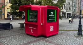Klimatyczny kiosk wrócił do centrum Torunia. Będzie &hellip;