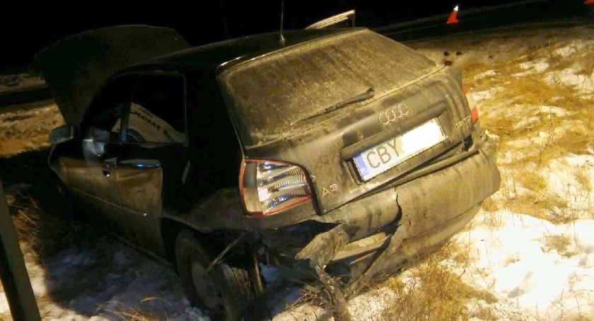 Groźny wypadek