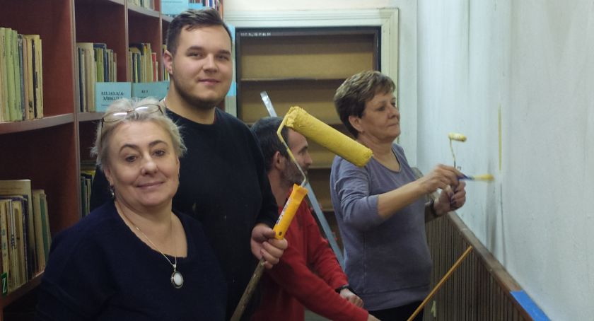 Remont w bibliotece – we własnym zakresie