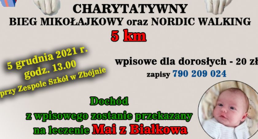 Pobiegnij dla Mai. Impreza już w niedzielę