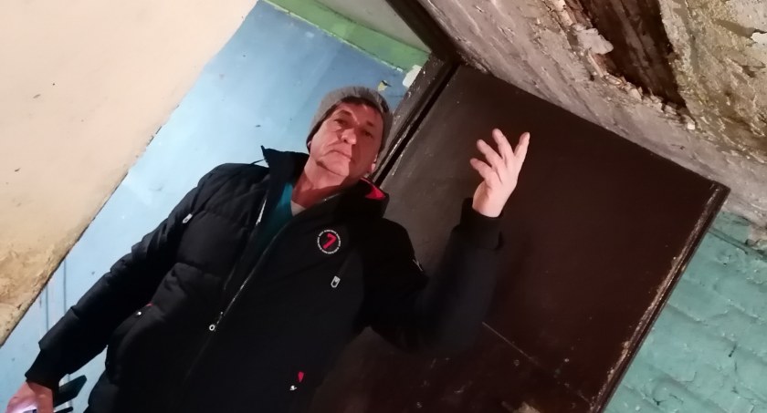 Dostał mieszkanie... nie do zamieszkania