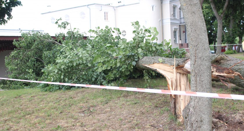 Wichura wyrządziła szkody