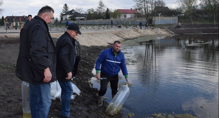 Nowe oblicze stawu w Zbójnie