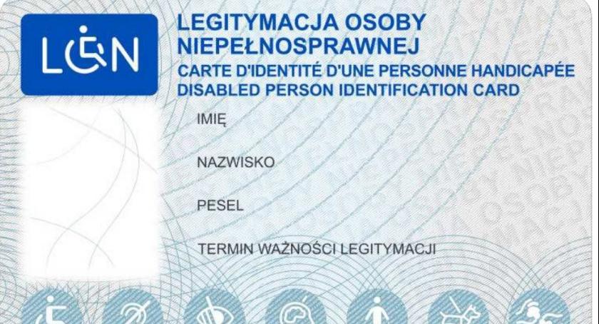 Legitymacje dla niepełnosprawnych 