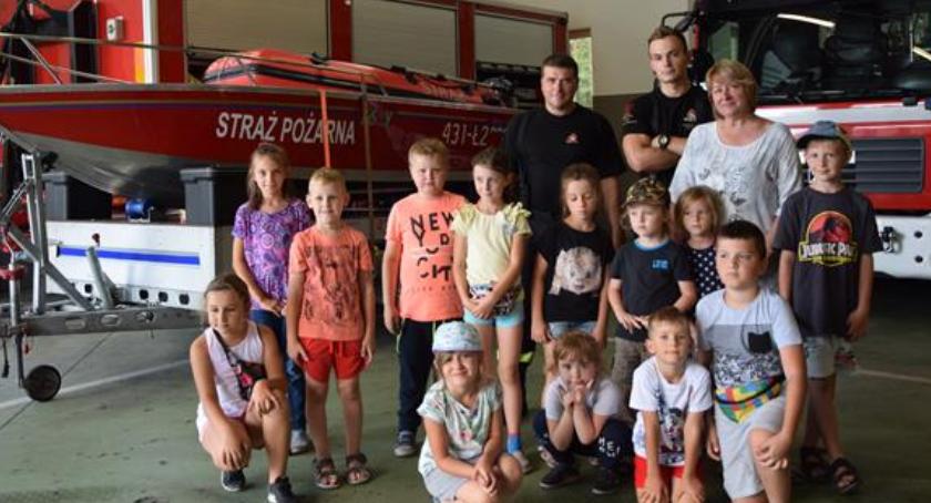 Maluchy u strażaków 