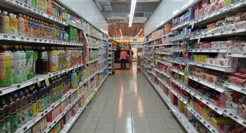 Chwile grozy w supermarkecie