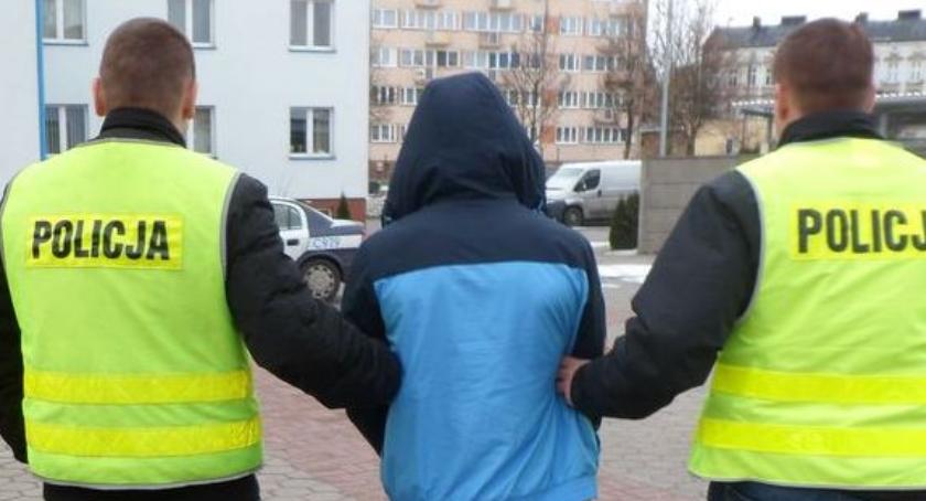 Recydywista w rękach policji