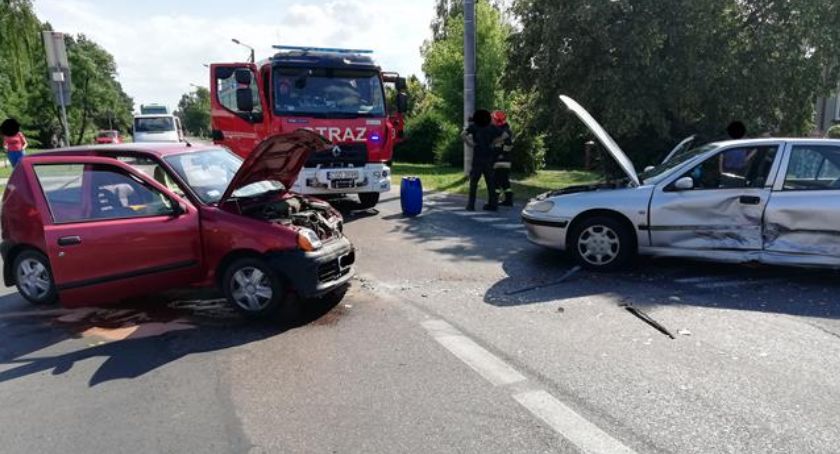 Zderzenie na skrzyżowaniu