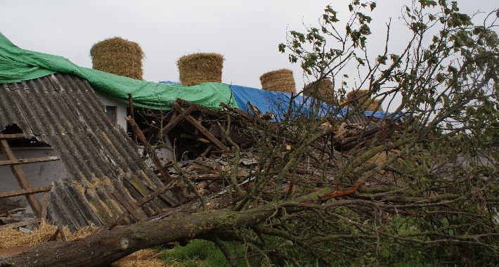 Liczą straty po kolejnej wichurze