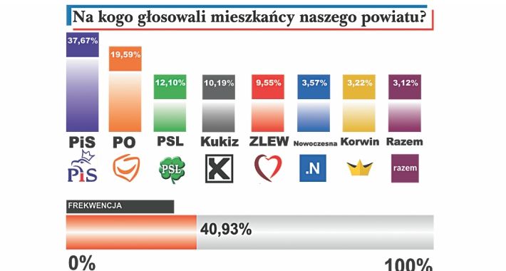 Tak głosował powiat