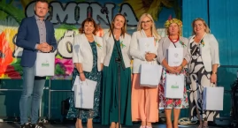 Bawili się na dożynkach w Działyniu