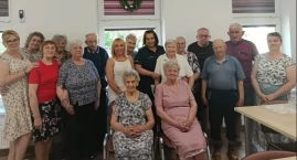 Policjantka odwiedziła seniorów w Elgiszewie