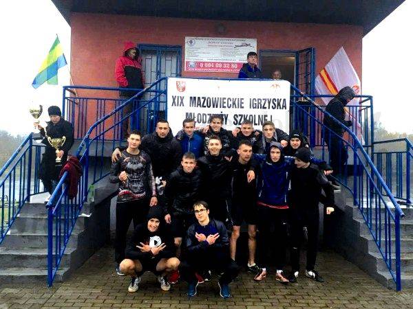 Mazowieckie Igrzyska Młodzieży Szkolnej w sztafetowych biegach przełajowych