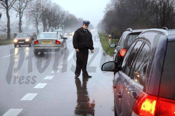 Wielka akcja policji na siódemce