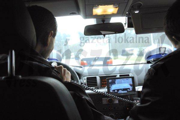 Jeździliśmy z policjantami