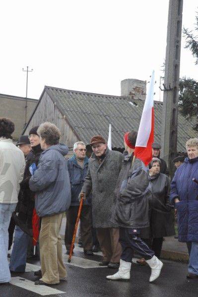 Mieszkańcy protestowali na drogach