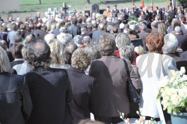 Uroczystości pogrzebowe Jerzego Szymczaka, wójta gminy Naruszewo