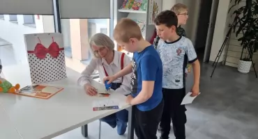 Dzieci piszą książkę o swoim mieście