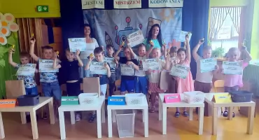Jestem Mistrzem Kodowania. Konkurs w Miejskim Przedszkolu nr 9 w Jarosławiu (ZDJĘCIA)