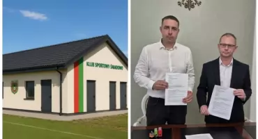 Śniadowo. Piękne szatnie za prawie 
