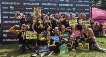 Akademia Sportu Medyk z drugim miejscem podczas Runmageddonu w Ełku