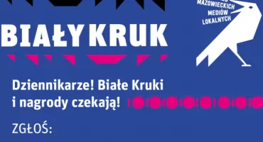 „Biały Kruk” dla dziennikarzy mediów lokalnych – ostatnie dni na zgłoszenia!