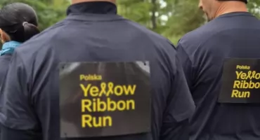 Zakład Karny w Czerwonym Borze przyłączył się do akcji Yellow Ribbon Run