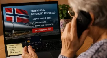 Norweski rurociąg wypompował pieniądze z konta seniorki