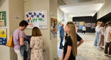 „Swoboda i rytm. Z muzyką w tle”. Wernisaż i wystawa pokonkursowa
