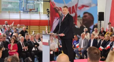 Przemysław Czarnek w Kaliszu: Wychodzimy z ETS!