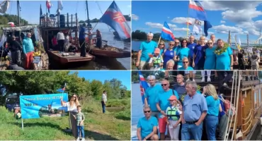 Festiwal Wisły. Gmina Świecie witała uczestników