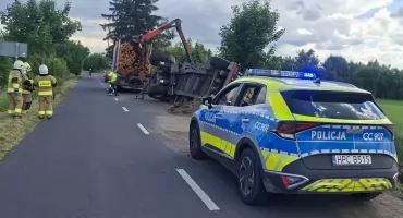 Seria zdarzeń drogowych w powiecie świeckim. Jest apel policji
