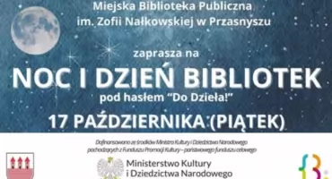 Noc i Dzień Bibliotek już 17 i 18 października