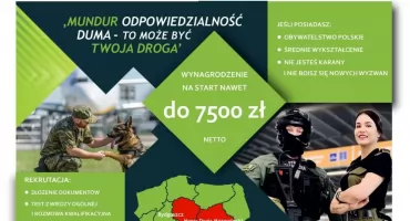 Trwa rekrutacja do Nadwiślańskiego Oddziału Straży Granicznej