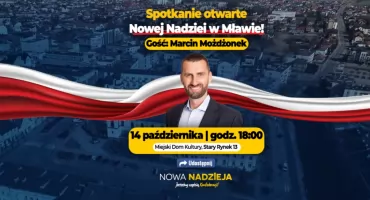 Spotkanie z Marcinem Możdżonkiem w Mławie.