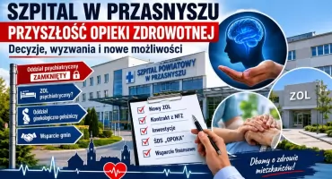 Przasnyski szpital na rozdrożu. Powiat walczy o przyszłość kluczowych oddziałów