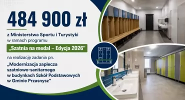 Szatnie na medal. Rusza ogólnopolski program modernizacji sportowego zaplecza