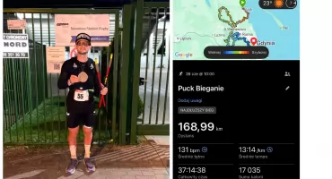 170 kilometrów w 38-stopniowym upale. Jakub Długołęcki ukończył ekstremalny ultramaraton