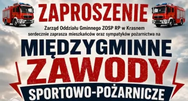 Strażacy z dwóch gmin zmierzą się w Krasnem. Przed nami Międzygminne Zawody Sportowo-Pożarnicze