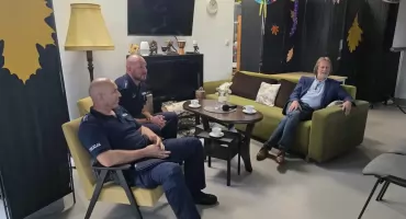 Spotkanie profilaktyczne z seniorami w klubie „To i Owo”