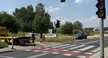 Cztery auta zderzyły się w Jaworznie. Sprawca został ukarany mandatem