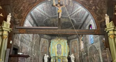 Kościół św. Barbary w Mikuszowicach. Zakończono konserwację zabytkowych polichromii